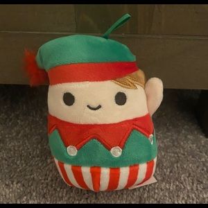 Bartie Squishmallow Ornament Elf